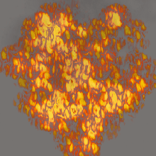 Drawing topdown fire in shaders